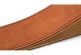 4103-25 Strap Medium Brown Sanded Suede 2.5