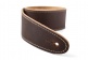 4101-25 Strap Chocolate Brown Leather Suede Back 2.5