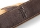 STRAP CHOCOLATE BROWN LEATHER SUEDE BACK 2.5