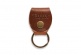 KEY RING W/PICK HOLDER - MEDIUM BROWN NUBUCK