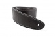STRAP BLACK LEATHER SUEDE BACK 2.5