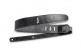 STRAP BLACK LEATHER SUEDE BACK 2.5