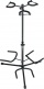 Stand triple pour guitare protection caoutchouc
