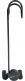 Crochet de placard deluxe guitare/ basse