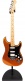 Stand Guitare Suspendu Bois Noir