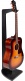 Stand Guitare Suspendu Bois Noir