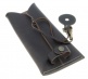 TACKLE INSTRUMENT LEATHER HI-HAT HOOK STICK HOLDER BROWN