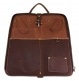 LEATHER STICK CASE - BROWN