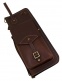 LEATHER STICK CASE - BROWN