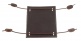 RACK TOM BUMPER GUARD - BROWN