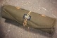 WAXED CANVAS ROLL UP STICK CASE - FOREST GREEN