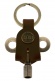 Cle Timekeepers + Porte Cle Cuir - Antique Brass