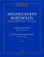MENDELSSOHN BARTHOLDY F. - SONGE D'UNE NUIT D'ETE OP.21, OUVERTURE - CONDUCTEUR POCHE