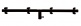  S195 LIGHT BAR FOR 8 PARS OR EFFECTS BLACK