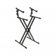 Keyboard stand QL642 Black