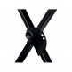  SKS303 KEYBOARD STAND X - BLACK