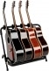  GS350BB 6-GUITAR STAND WITH ADJUSTABLE DIVIDERS BLACK