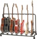  GS471 7-GUITAR STAND WITH WHEELS BLACK