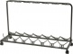 GS471 7-GUITAR STAND WITH WHEELS BLACK