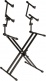 Keyboard stand QL623 Black