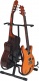  QL694 UNIVERSAL DOUBLE GUITAR STAND BLACK