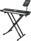 KEYBOARD STAND X DOUBLE - BLACK