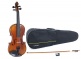 4/4 VIOLIN PREPARED FOR PLAYING, PROFILED CASE, MASSARANDUBA BOW, LARSEN IL CANNONE STRINGS