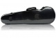 4/4 HIGHTECH CONTOURED VIOLIN CASE - BLACK LAZURE