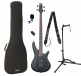 Sr300Eb-Wk-Weathered Black + Accessories Bundle