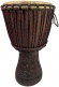 Djembe Custom Grand 33-35 X 60-62CM + Housse (offerte)