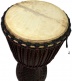 CUSTOM DJEMBE LARGE 33-35 X 60-63CM 