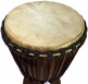 CUSTOM DJEMBE LARGE 33-35 X 60-63CM 