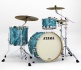 STARCLASSIC WALNUT/BIRCH ROCK 22 DRUM KIT TURQUOISE PEARL