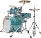 STARCLASSIC WALNUT/BIRCH STUIO 22 DRUM KIT TURQUOISE PEARL