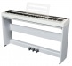 XP2 WHITE DIGITAL PIANO WITH WHITE WOODEN STAND