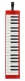 Pianica P37 Rouge