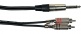 K02 1/4 PHONE TO 2 RCA 10FT./ 3 M.