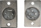 Embase XLR Male - Lot de 2