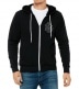 HOODED ZIP SWEATSHIRT SIZE M