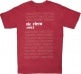 TEE-SHIRT 1963 RED GRAPHIC S