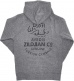 Grey Hooded Jacket Size M
