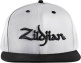 White Snapback Cap 6 Panels