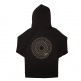 Hoodie Zip Size S Logo 