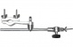 SC-GCA - BOOM CYMBAL ARM + CLAMP