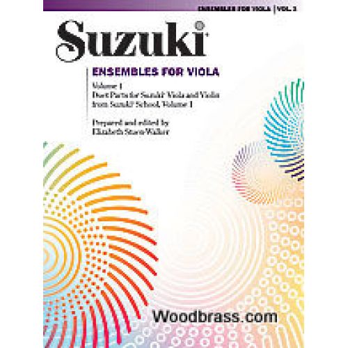 SUZUKI - ENSEMBLES FOR VIOLA VOL.1 