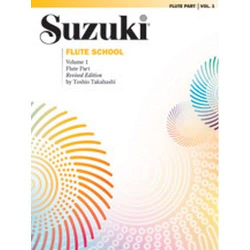 SUZUKI FLUTE SCHOOL - FLUTE PART - VOL.1