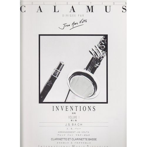  Bach - Inventions Vol.2 Pour Clarinette Et Clarinette Basse