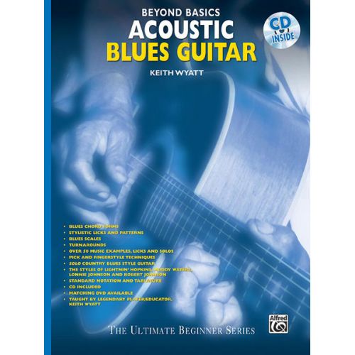 BEYOND BASICS ACOUSTIC BLUES + CD - GUITAR