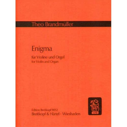 BRANDMUELLER THEO - ENIGMA I - VIOLIN, ORGAN