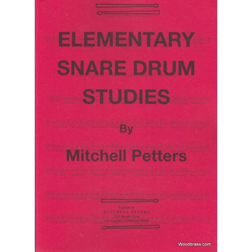 PETERS MITCHELL - ELEMENTARY SNARE DRUM STUDIES